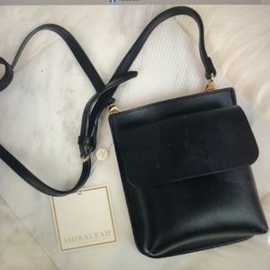 NWT black Shiraleah crossbody